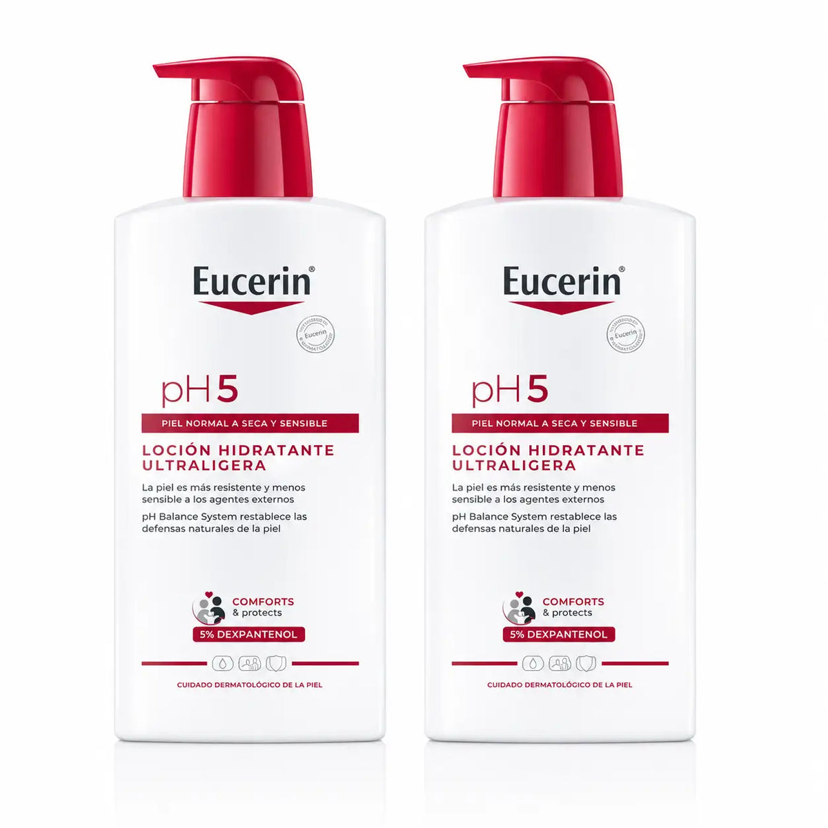 Eucerin Ph5 Ultraleichte Lotion, 1000ml, Packung 2