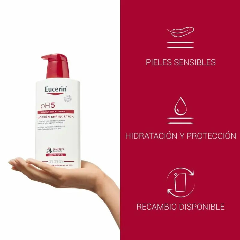 Eucerin Ph5 Angereicherte Lotion, 400 ml