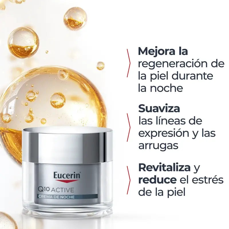 Eucerin Q10 Aktiv-Nachtcreme, 50 ml