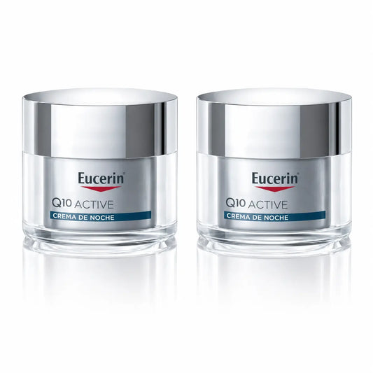 Eucerin Q10 Active Nachtcreme, 50ml, 2er-Pack