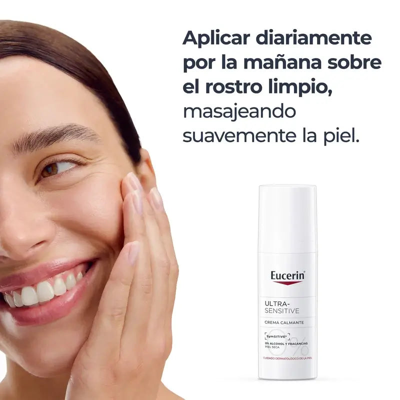 Eucerin Ultra-Sensitive Beruhigende Creme für trockene Haut, 50 ml