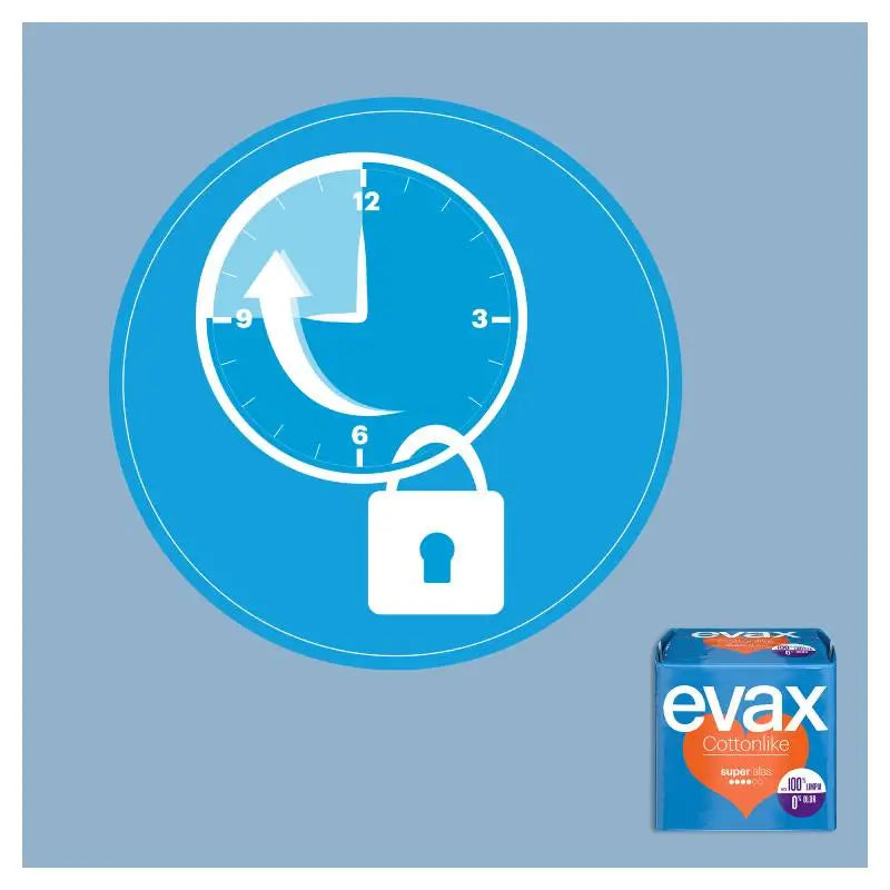 Evax Cottonlike Super Pads mit Flügeln 12 Stück