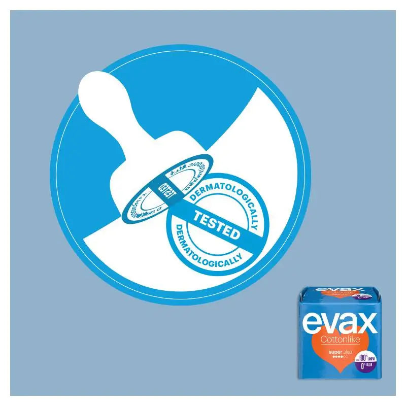 Evax Cottonlike Super Pads mit Flügeln 12 Stück
