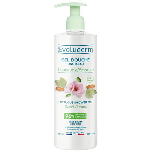 Evoluderm Duschgel Süßmandel, 500 ml