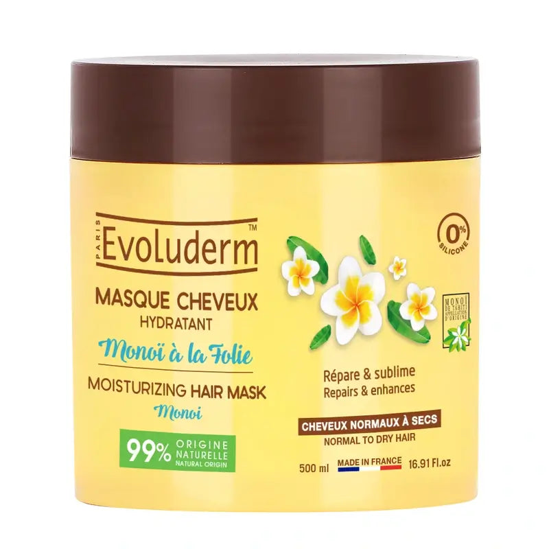 Evoluderm Monoi-Haarmaske, 500 ml