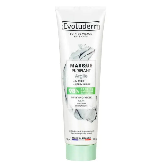 Evoluderm Reinigende Tonerde Gesichtsmaske, 150 g