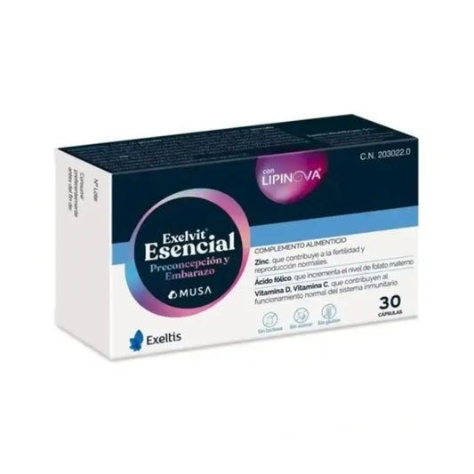 Exelvit Essential Preconception and Pregnancy, 30 Capsules