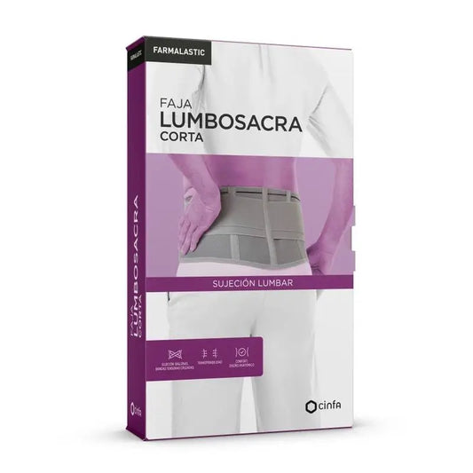 Farmalastic Double Reinforced Lumbar Girdle, Size 2