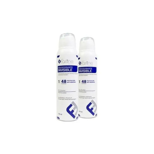 Farline Men's Deodorant Spray Pack 2 X 150 Ml