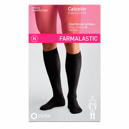 Farmalastic Socke Schwarz, Größe Small