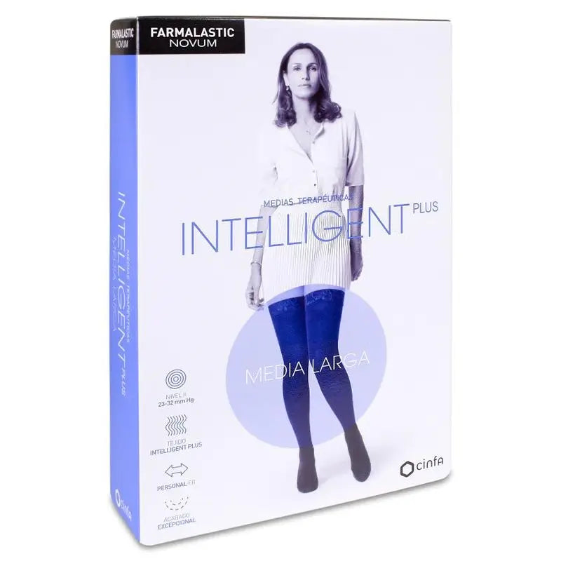 Farmalastic Novum Intelligent Stocking Size Plus Long Stocking Tan, Size 4