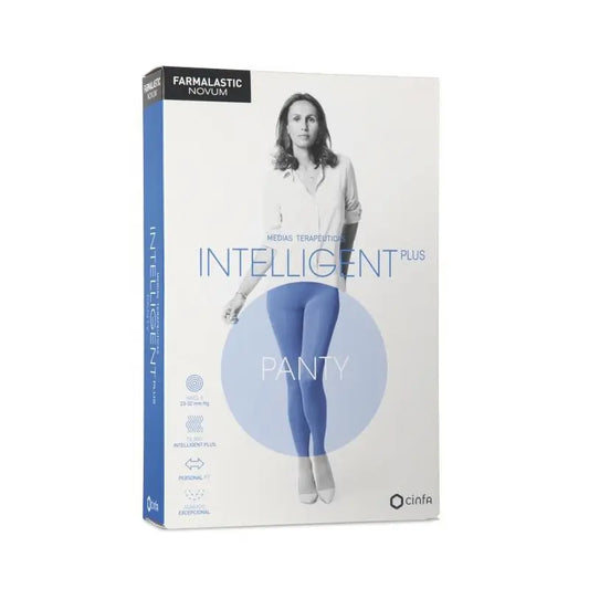 Farmalastic Novum Intelligent Stocking Size Plus Pantyhose Navy, Size 1