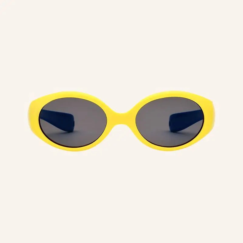 Farmamoda Kinder Sonnenbrille polarisiert gelb & himmelblau, 25 gr
