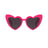 Farmamoda Kindersonnenbrille polarisiert Herz Fuchsia & Rosa, 25 gr