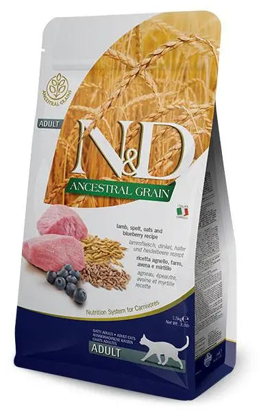 Farmina N&D Cat Ancestral Lamb 300Gr, cat food