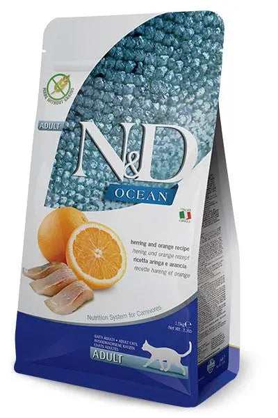 Farmina N&D Cat Ocean Ocean Herring 300Gr, cat food