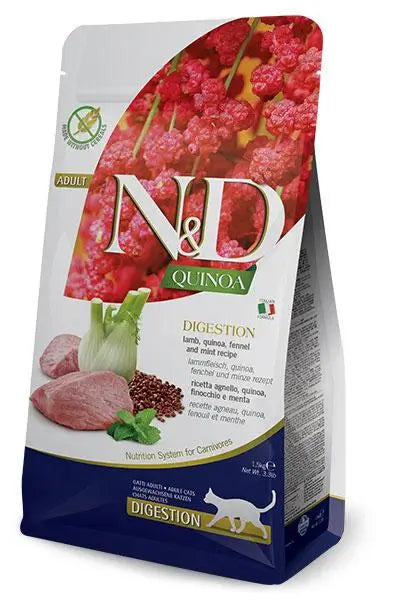 Farmina N&D Cat Quinoa Digestion Lamb Digestion 1,5Kg, cat food