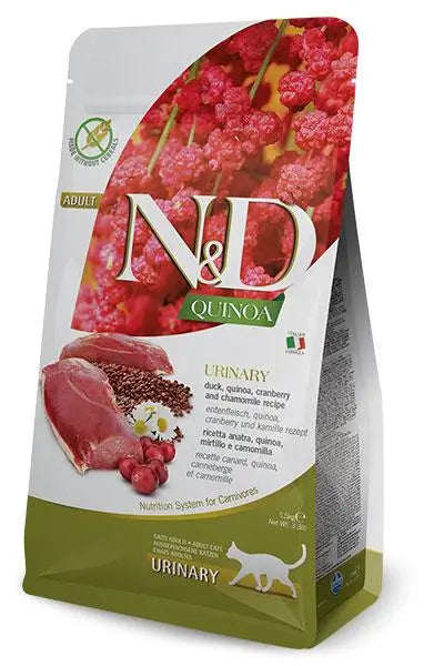 Farmina N&D Cat Quinoa Urinary Urinary Duck 1,5Kg, cat food