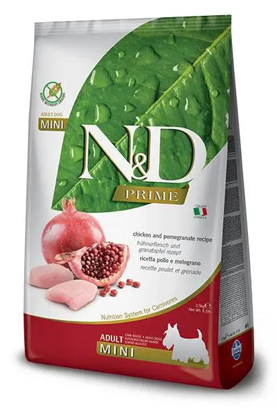 Farmina N&D Dog Prime Mini Chicken 7Kg, dog food for dogs