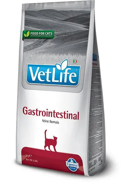 Farmina Vet Life Cat Gastrointestinal Cat Food 2kg, cat food