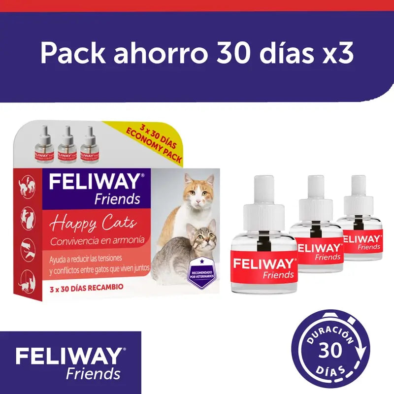 Feliway Freunde 3X48 ml