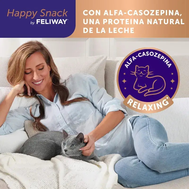 Feliway Happy Snack, Packung mit 2 x 6 Stäbchen