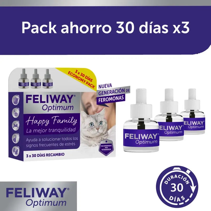 Feliway Optimum 3 Nachfüllungen