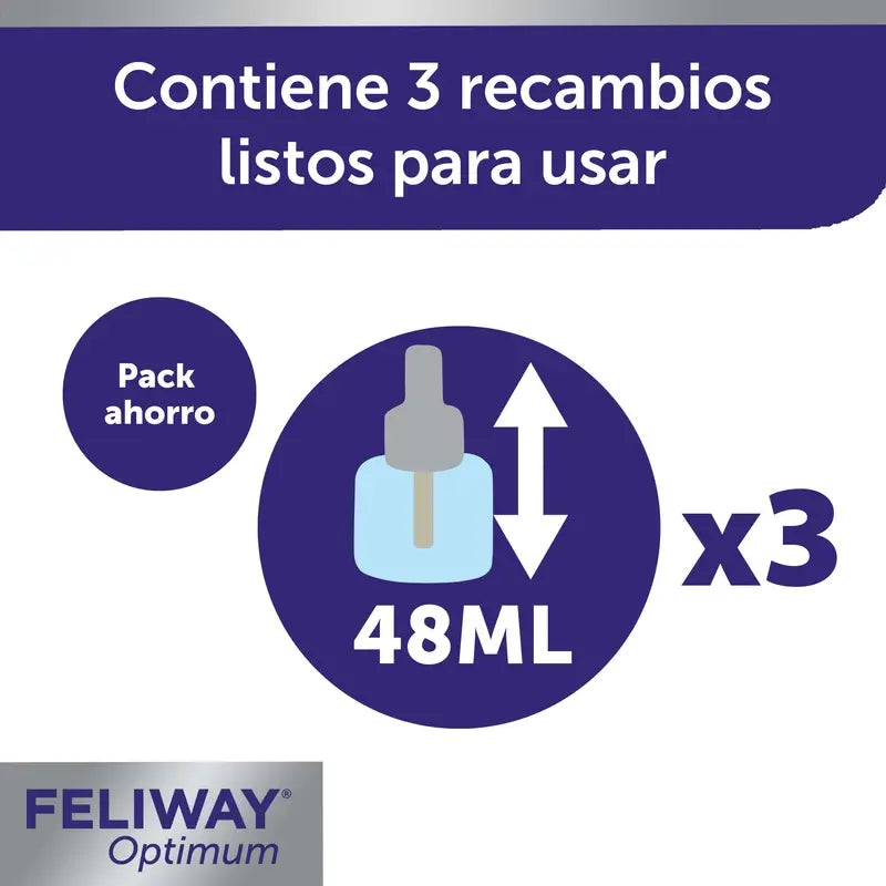Feliway Optimum 3 Nachfüllungen