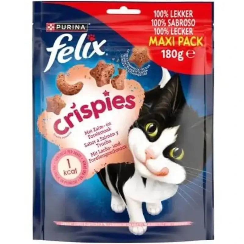 Felix Crispies Lachs und Forelle 5 x 180 Gramm