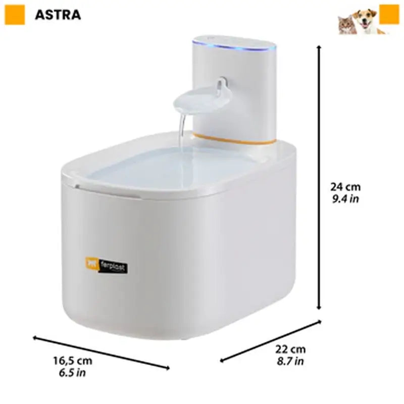 Ferplast Astra Wasserbrunnen für Katzen und Hunde