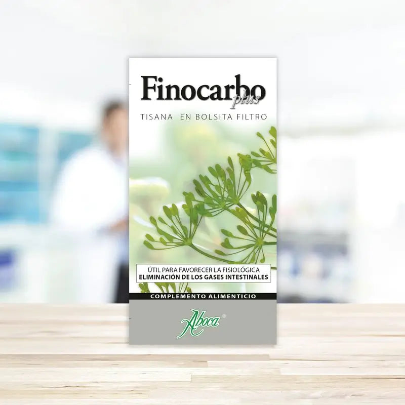 Aboca Finocarbo Plus Verdauungstabletten, 20 Sachets