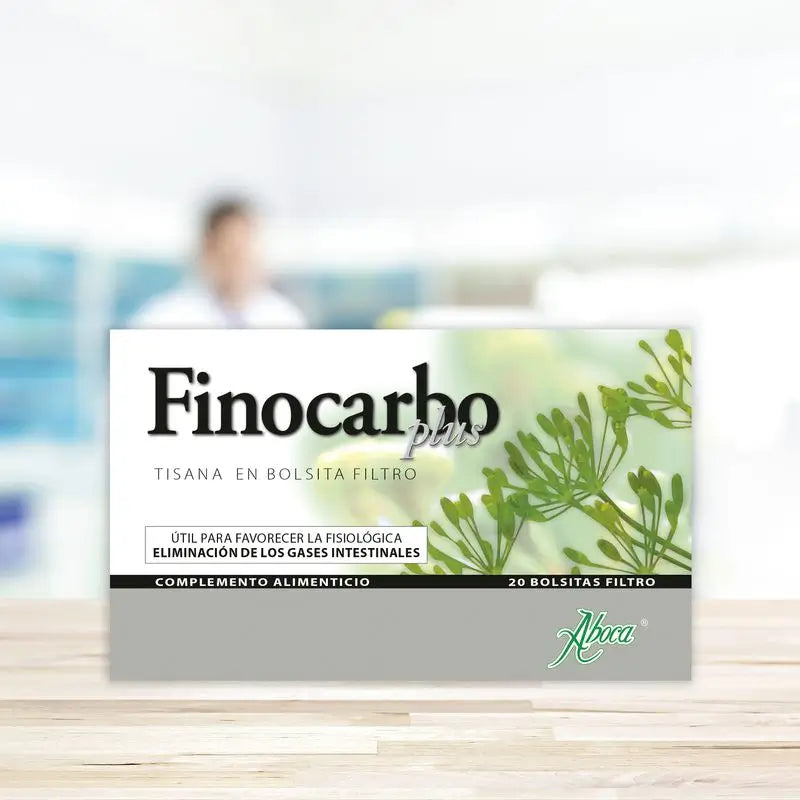 Aboca Finocarbo Plus Verdauungstabletten, 20 Sachets