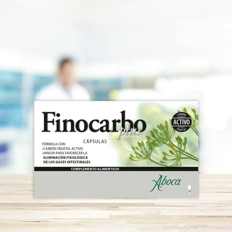 Aboca Finocarbo Plus Verdauungstabletten, 20 Sachets
