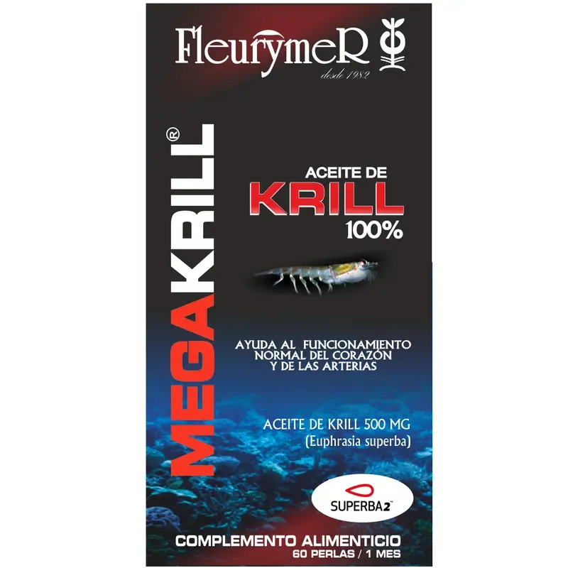 Fleurymer Megakrill Öl 60 Kapseln