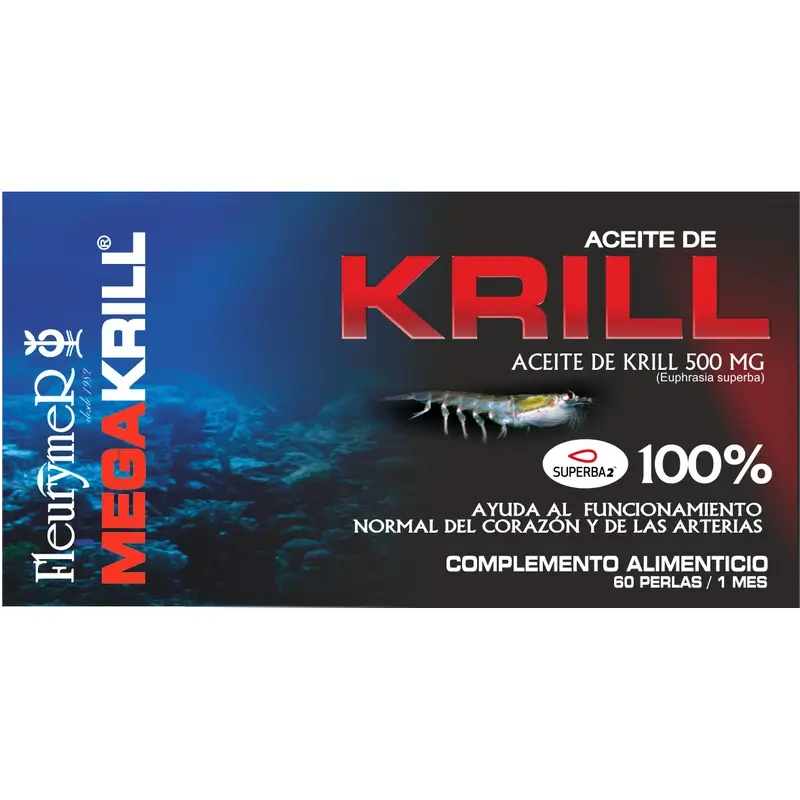 Fleurymer Megakrill Öl 60 Kapseln