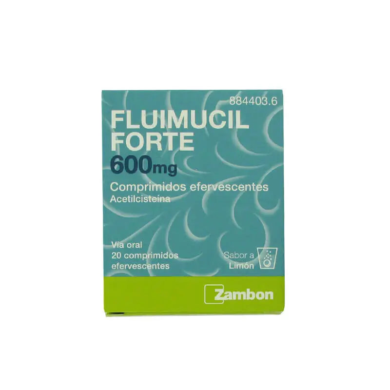 Fluimucil Forte 600 mg, 20 tablets