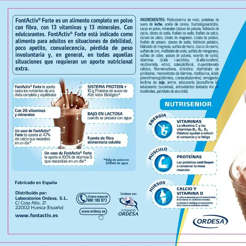 Fontactiv forte ProAction Schokolade, 800g