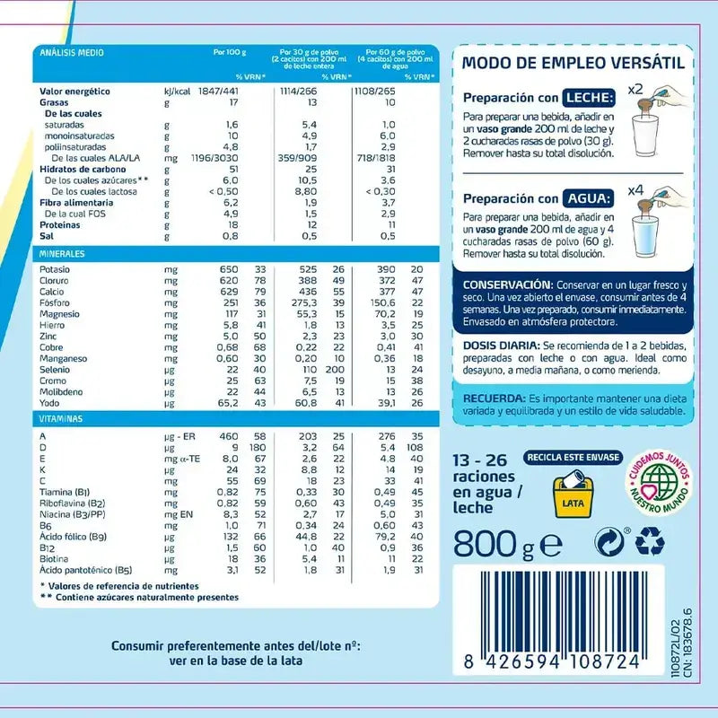 Fontactiv forte ProAction Schokolade, 800g