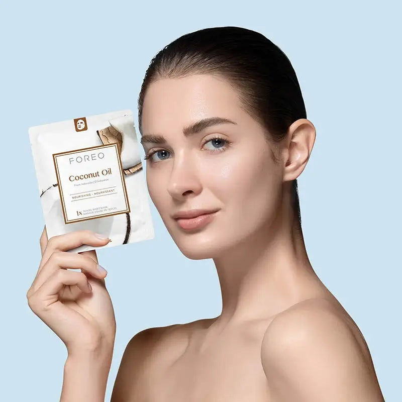 Foreo Farm To Face Sheet Maske - Kokosnussöl x3