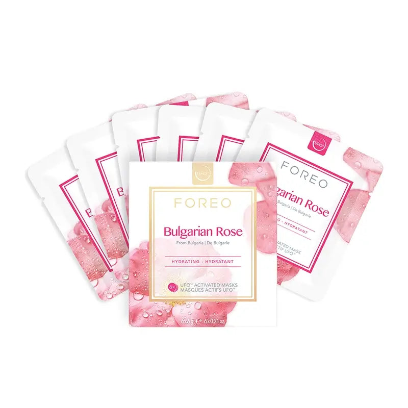 Foreo Ufo Maske bulgarische Rose X 6