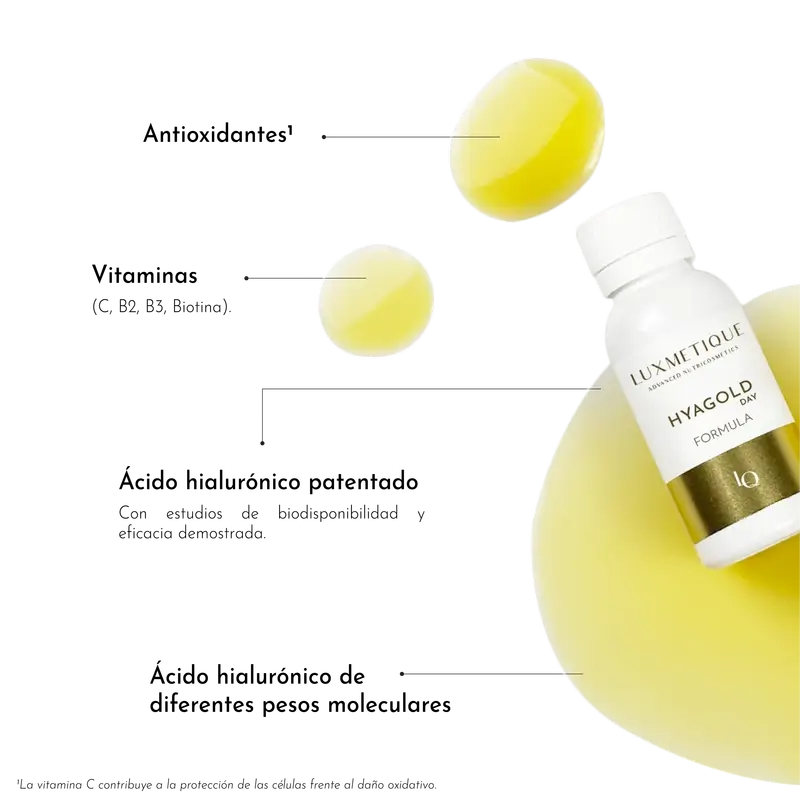 Luxmetique Hyalgold Formula, 15 Fläschchen à 30 ml