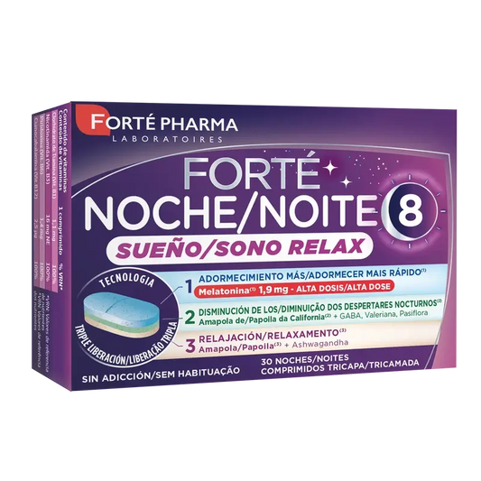 Forté Pharma Forte Night Sleep Relax, 30 tablets