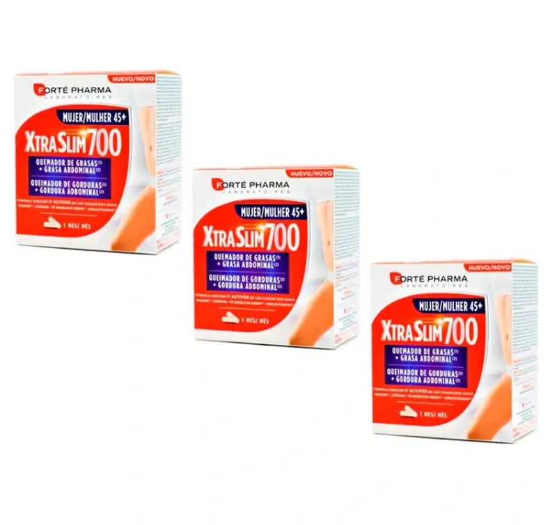 Forté Pharma Triplo Xtraslim700 Woman Fat Burner + Abdominal Fat 3 x 120 capsules