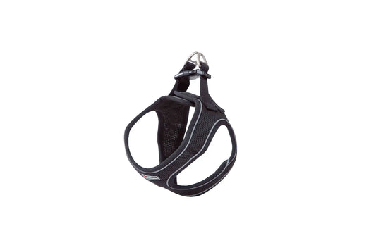 Freedog Soft-Geschirr Schwarz M, 40–45 cm