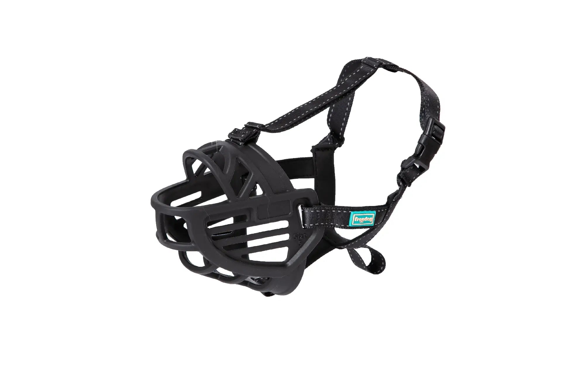 Freedog Maulkorb Ergo Plus Schwarz M, 27 cm