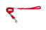 Freedog Nylon-Leine „Basic“ rot, 10 mm, 120 cm