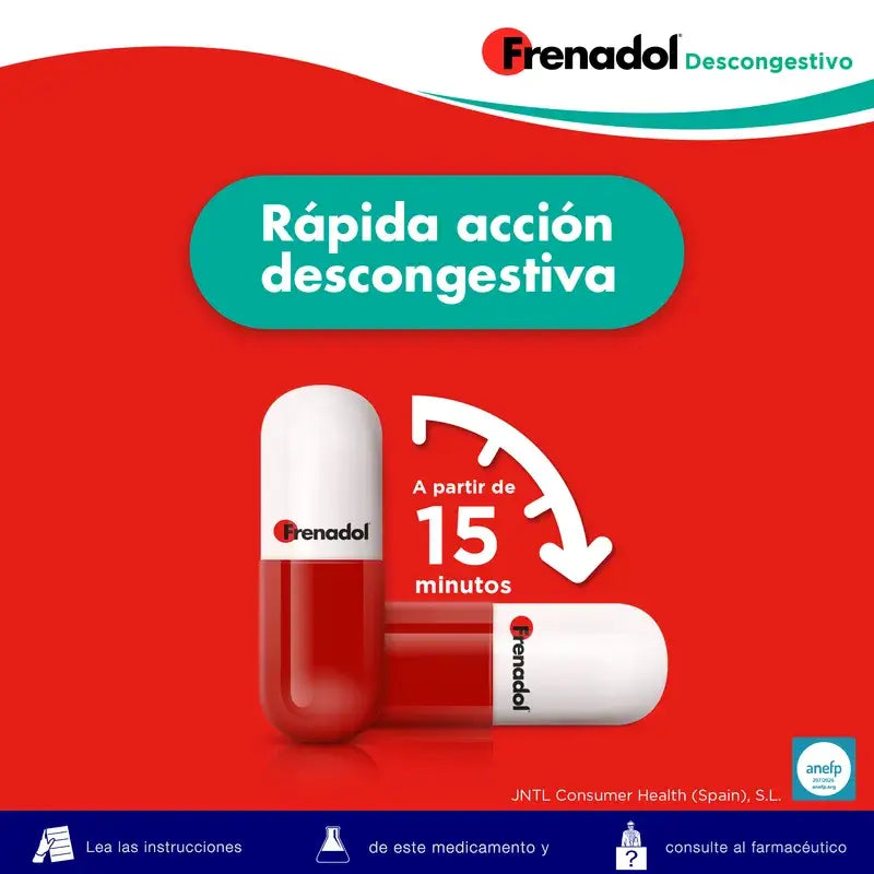 FRENADOL® Grippeabschwellendes Mittel, zum Einnehmen, 16 Kapseln