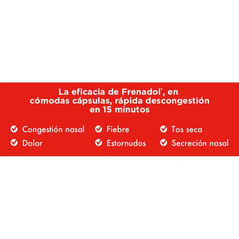 FRENADOL® Grippeabschwellendes Mittel, zum Einnehmen, 16 Kapseln
