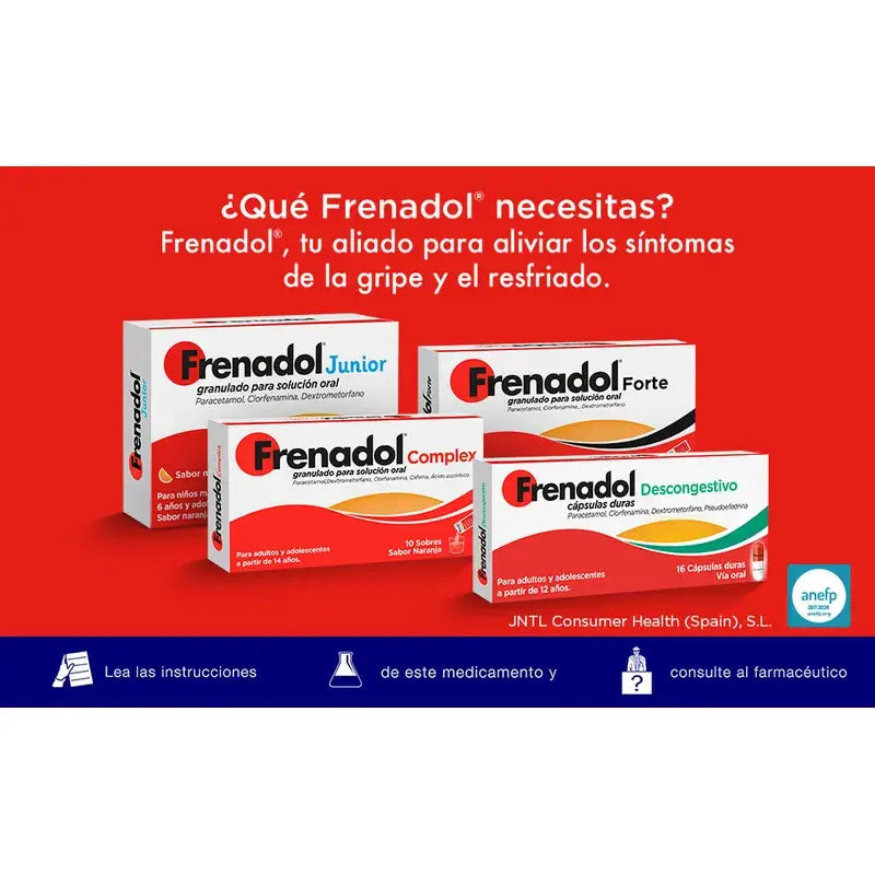 FRENADOL® Grippeabschwellendes Mittel, zum Einnehmen, 16 Kapseln