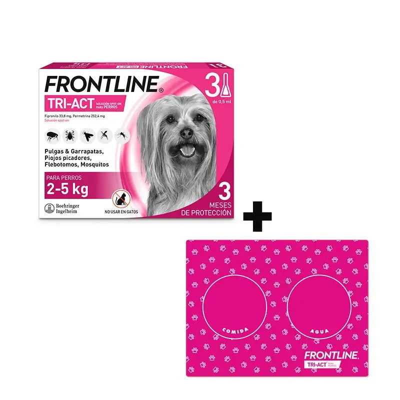 Frontline Tri-Act 2-5Kg Xs, 3 Pipetten